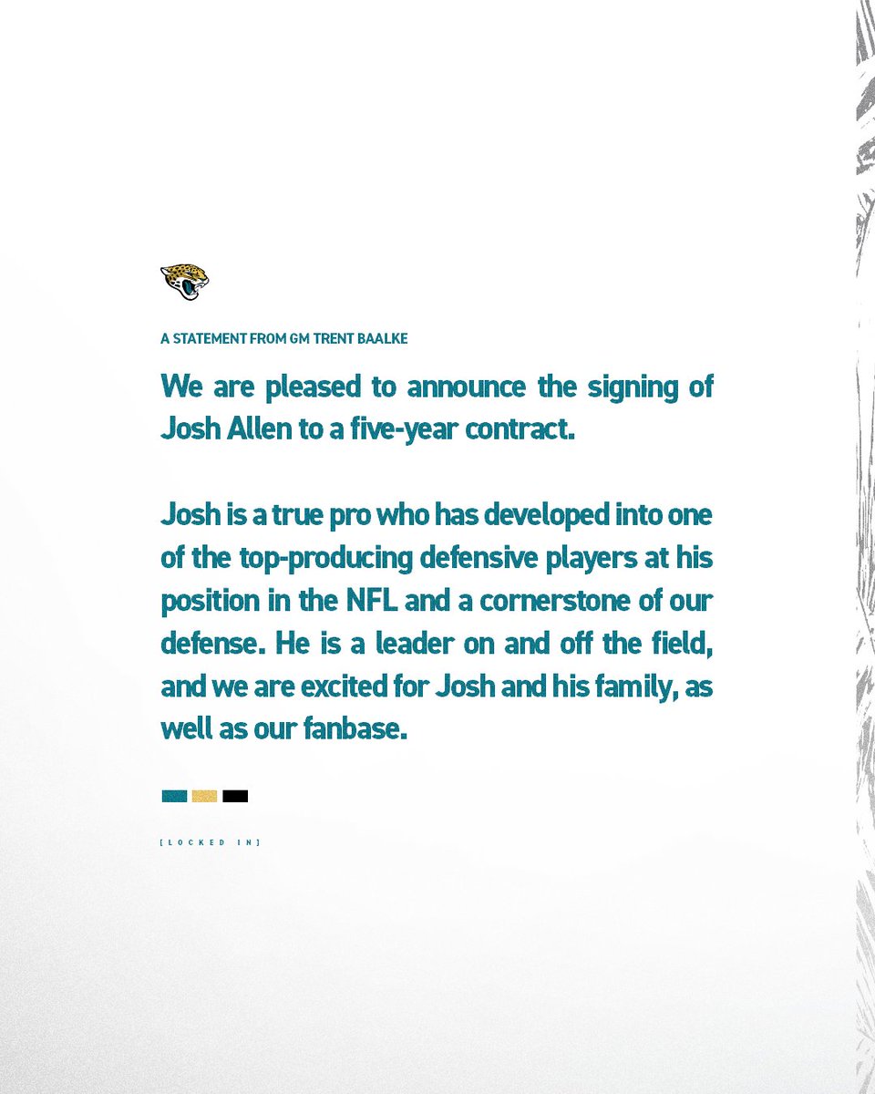 Jacksonville Jaguars (@Jaguars) on Twitter photo 2024-04-10 19:41:42