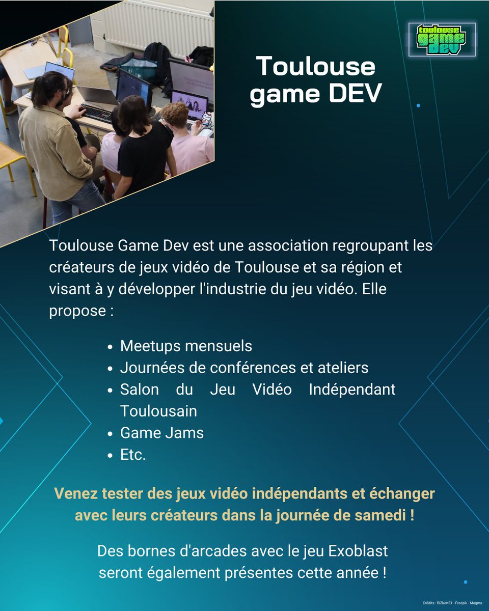 occilan's tweet photo. Venez tester des jeux vidéos indépendants et échanger avec leurs créateurs @toulousegamedev dans le cadre de l'OcciLan !

🗓️ le samedi 13 avril de 10h à 20h
📍 Bâtiment U1 - Université Toulouse - Paul Sabatier

#gamedev #esports #gaming #toulouse #lan #tournoi #LeagueOfLegends https://t.co/sAr33Me5a1