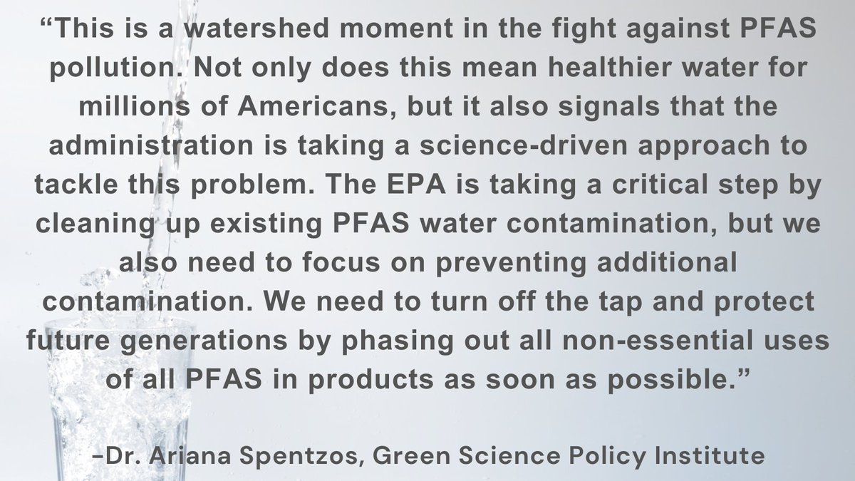A watershed moment in the fight against #PFAS: