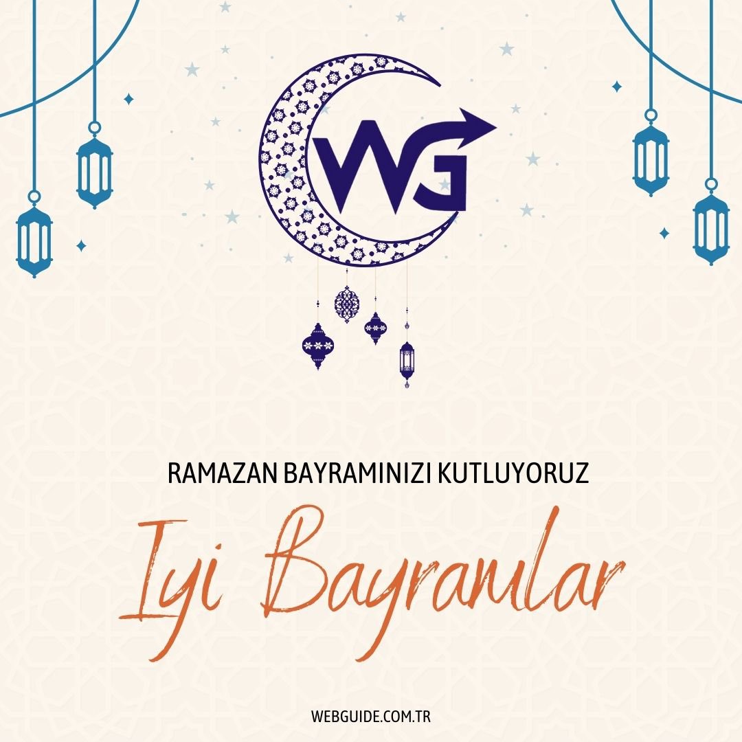 omurerdoluu's tweet image. Webguide olarak ramazan bayramınızı tebrik ediyoruz #Eidmubarak #webguide