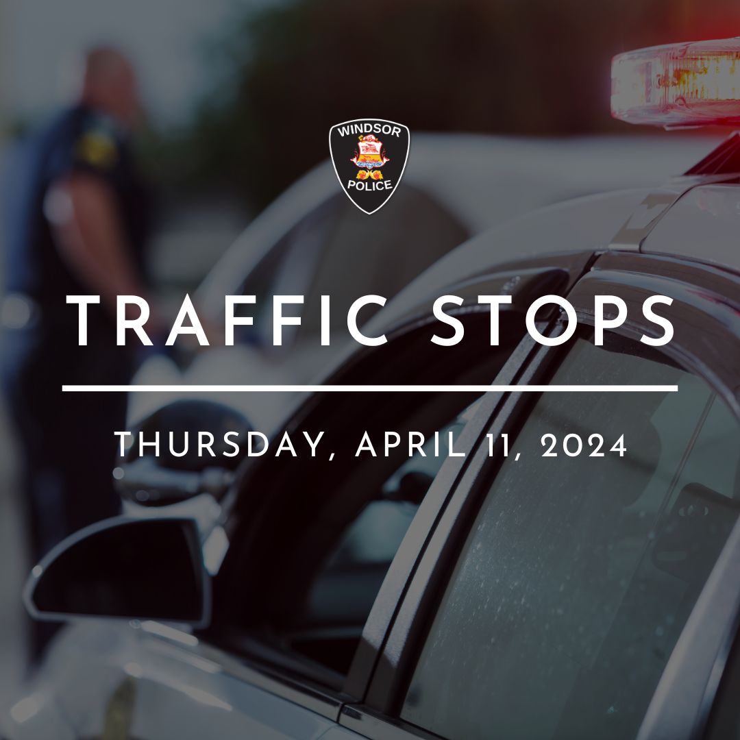 Tomorrow, officers will be stationed along Dominion Blvd. from Grand Marais to Northwood, as well as Tecumseh Rd. E. from Howard to Dougall, to conduct traffic stops and prevent collisions.