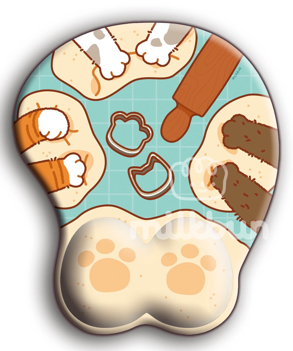 Preview for a future 3d mousepad. Help the kitties. Become a cat loafer. Squeeze the lumps and bumps.