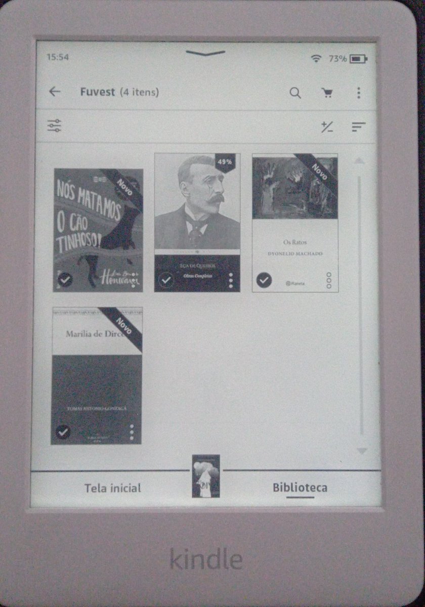 StudiesKaa's tweet image. Separando os livros da fuvest no kindle. Mas tem uns que simplesmente não acho 🥴😭