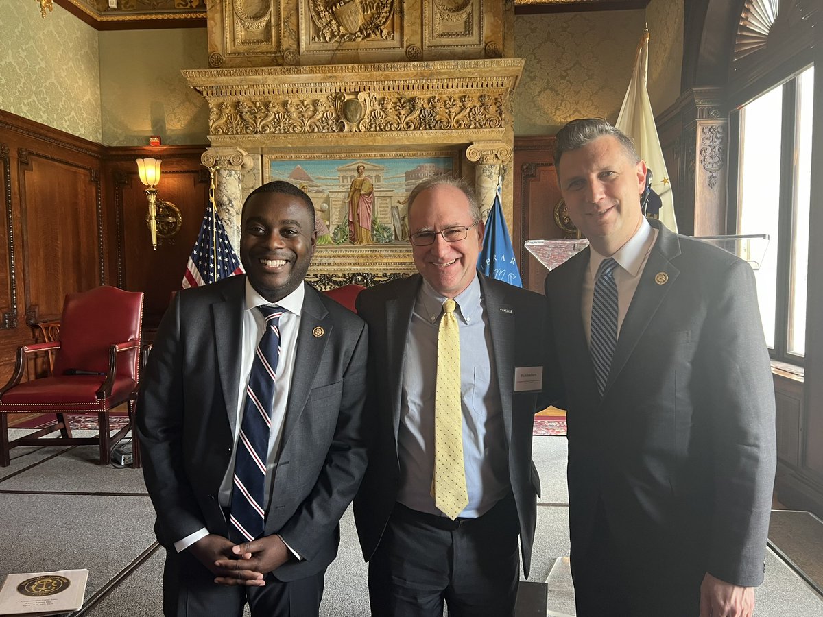 RickMetters's tweet photo. @gabeamo and @Rep_Magaziner Thank you and your teams for organizing an informative and inspiring #RIDays in the House. Your efforts are greatly appreciated! https://t.co/L2aYAeyfpu