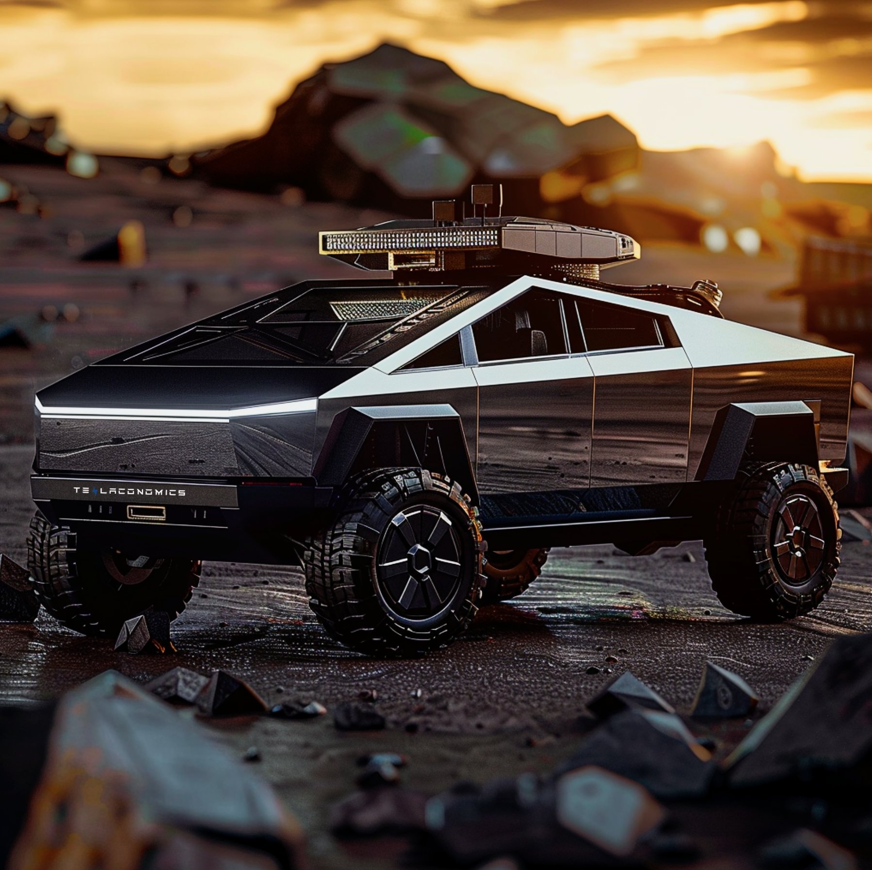 Teslaconomics on X: "The Cybertruck was built for Mars https://t.co/47ve1CGBuJ" / X