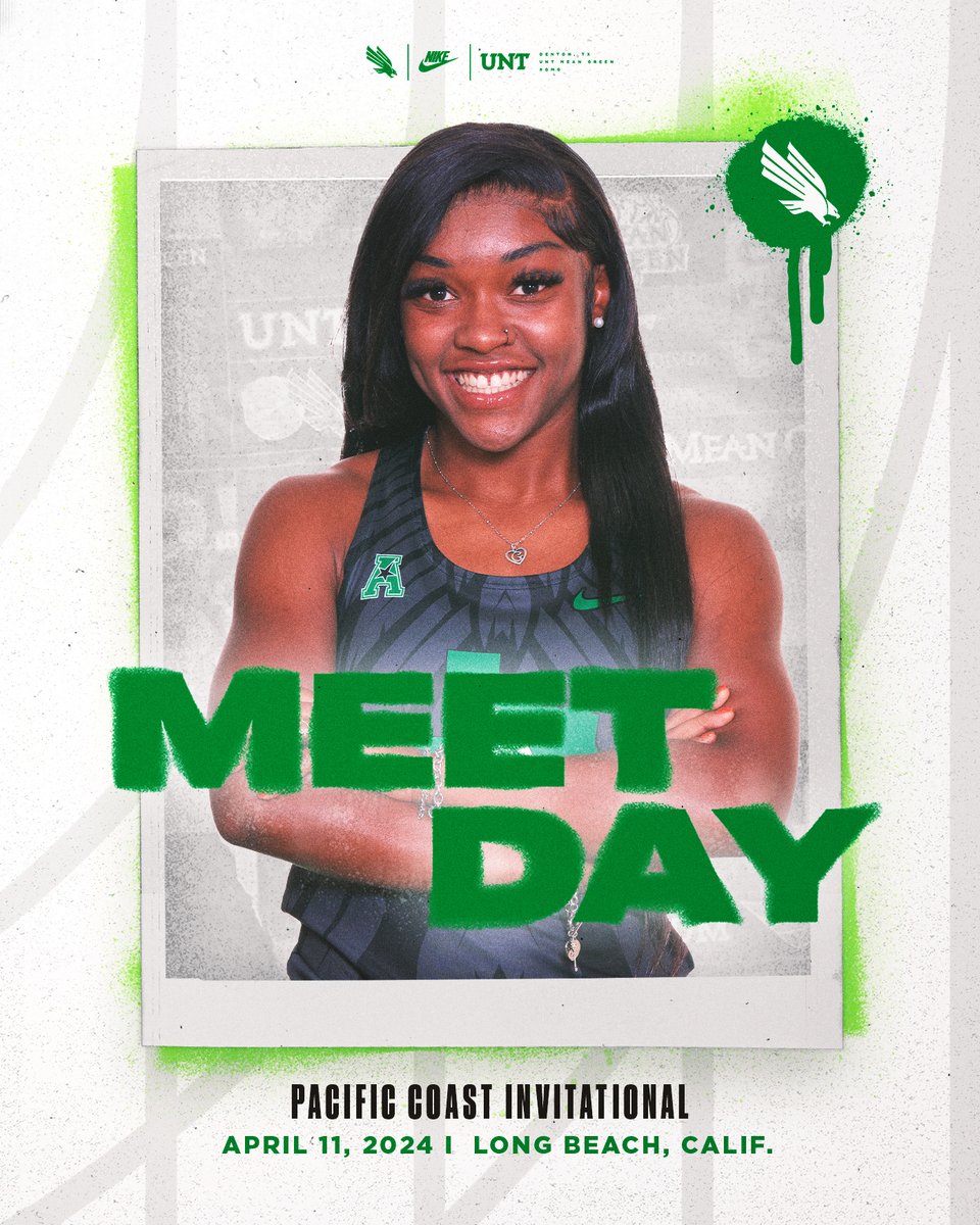 Meet day on the West Coast ☀️

👟 Pacific Coast Invitational
📍 Long Beach, California
📊 Results (northtex.as/4417pVy)

#GMG🦅