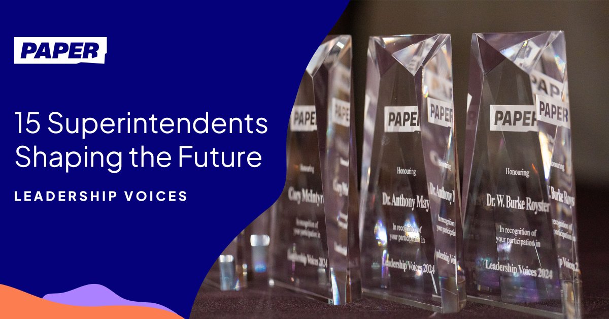 🌟Celebrating our #LeadershipVoices honorees! This year is pivotal in education—with ESSER funds winding down, the urgent need to improve math & literacy & embracing AI. To get a nationwide perspective, we recently spoke with 15 trailblazing #superintendents. Insights to come!👀