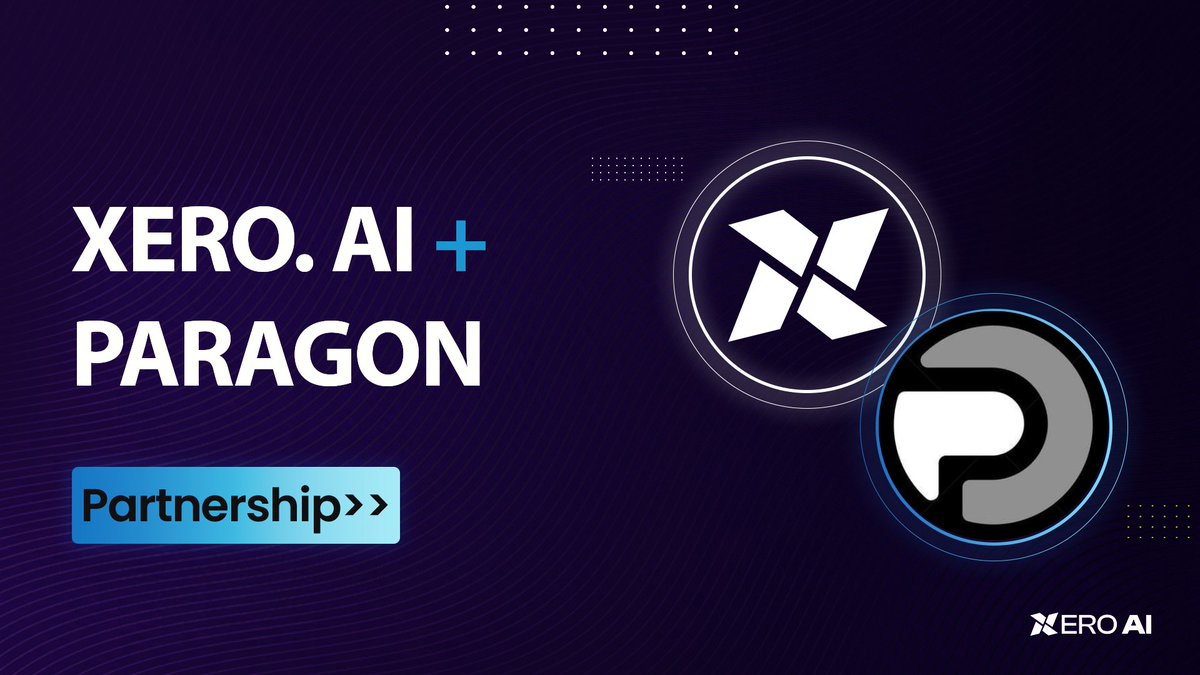 xeroai_erc's tweet image. $XEROAI x $PARA
We are excited to announce $XEROAI partnership with @NetworkParagon
Join the revolution with @NetworkParagon as they pave the way in decentralized computing with Modular EVM-compatible Layer 1 infrastructure and Cloud platform, powered by Delegated Proof-of-Stake!