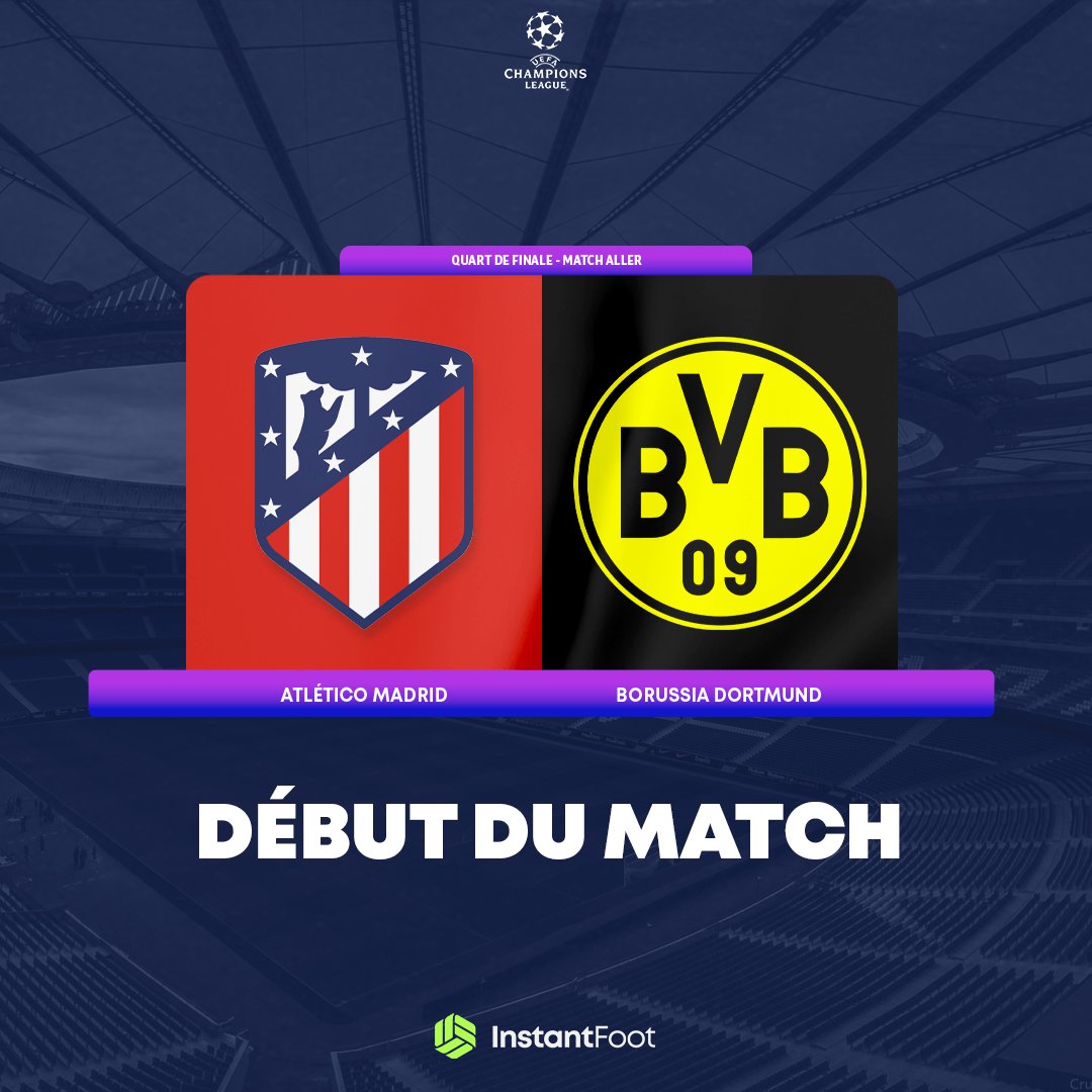lnstantFoot's tweet photo. ⏱️ C'EST PARTI À MADRID ! (Même si tout le monde est sur l'autre match) https://t.co/wUctmjnMxv