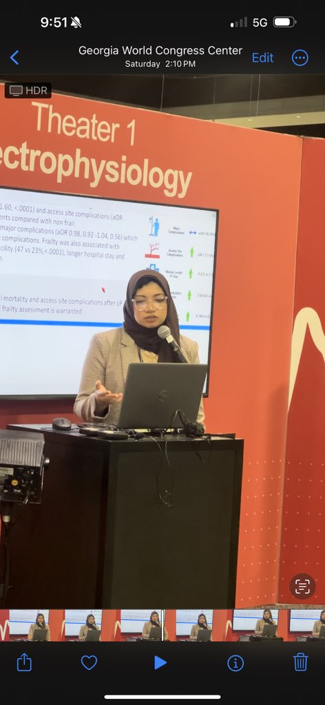 Incredibly proud to present our work in #ACC24🫀, I am immensely grateful for the mentorship of Dr <a href="/SaurabhSDani/">Saurabh S Dani, MD, MSc, FACC, FASE</a>   
Thank you <a href="/MoFaisaluddin/">Mohammed Faisaluddin, MD</a> for such an outstanding opportunity