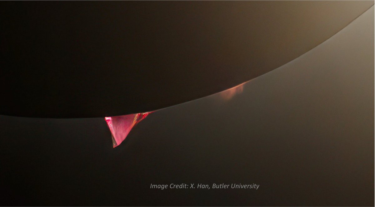 Magnificent closeup of naked-eye prominence on lower limb of Sun during totality. These striking features don pinkish hue courtesy of gaseous hydrogen achieving the perfect density &amp; temperature to fluoresce. This prominence measures a whopping 3 times the diameter of our Earth!