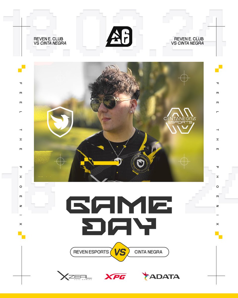 GAME DAY 🆚 <a href="/CintaNegraGC/">CINTANEGRA Esports</a> 

A mostrar coraje que esto aún no termina. #VamosReven⚡️ #BR6LATAM