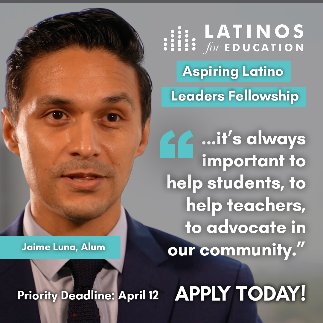 The priority deadline for the 2024 Aspiring Latino Leaders Fellowship is THIS Friday, April 12th. Don't miss this opportunity to elevate your impact and advance your career. Apply today at hubs.la/Q02srTYB0