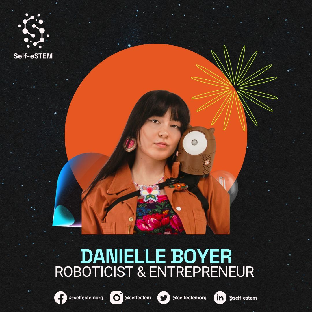 🌟 Women in STEM Wednesday Spotlight! 🚀 Meet @danielleboyerr an Indigenous (Ojibwe) American roboticist and founder of The STEAM Connection. She's making robotics education accessible to all with affordable kits, reaching thousands of students 🤖💡