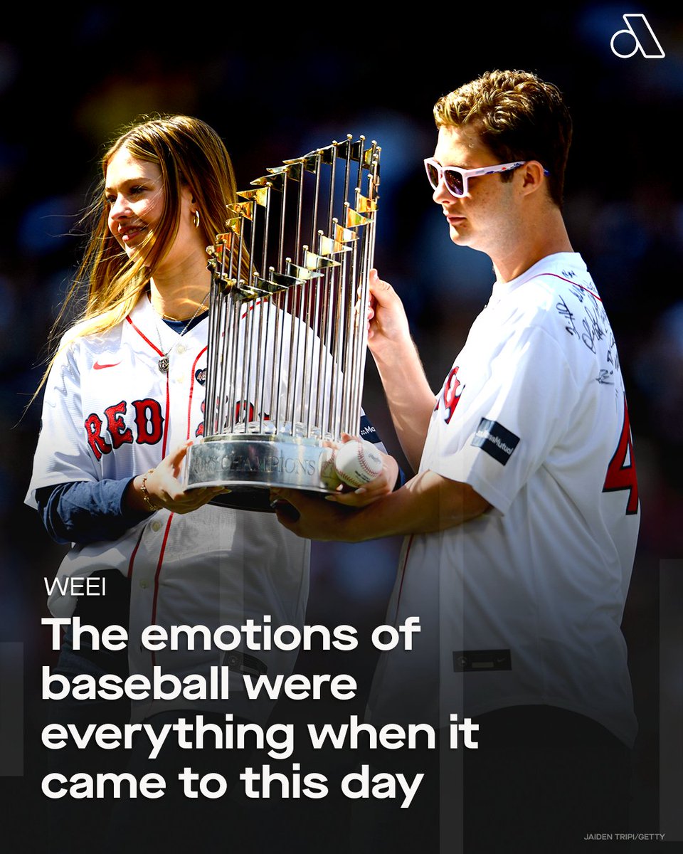 Between the first pitch from Tim Wakefield’s daughter, Trevor Story coming to grips with his injury or Jarren Duran’s reaction to dropping a fly ball, emotions were everything at the Red Sox’ home opener. More: auda.cy/49qgqsc via @WEEI