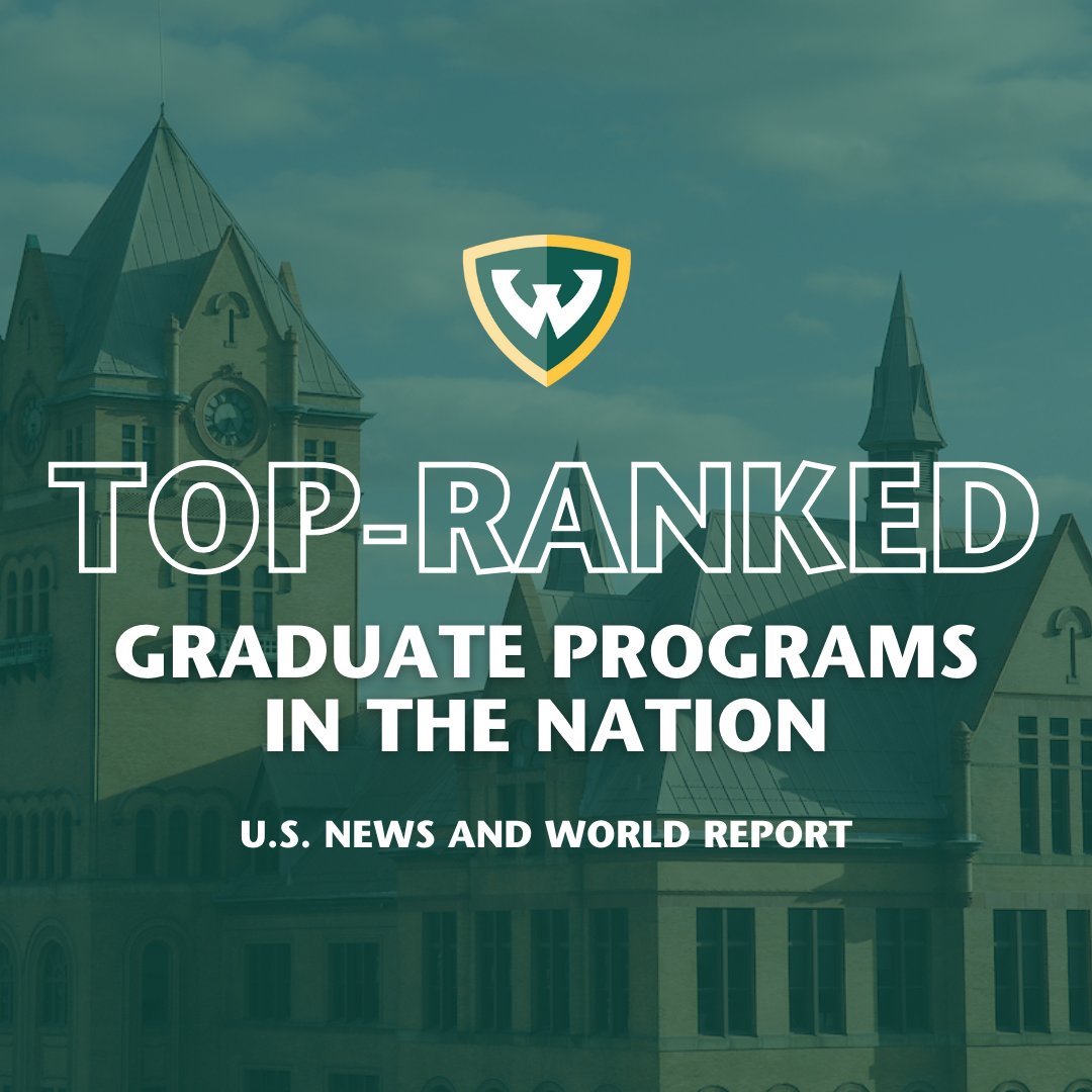 We are proud to continually be recognized as a national leader in graduate education. Recent rankings from @usnews signify our commitment to advancing knowledge and preparing Warriors to thrive in the workforce. ➡️ go.wayne.edu/us-news-grad-p… #WayneState #CollegeRankings #USNews