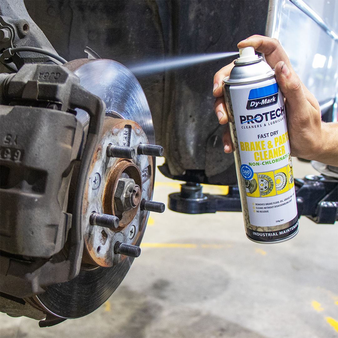 Eliminate brake squeals and clutch slippage without the hassle of disassembling the brake unit, thanks to DY-Mark Brake & Parts Cleaner. #HaydnBrush #DyMark #BrakeSpray #NoSqueals #NonCorrosiveFormula #FixCars #SmoothBrakes #CleaningProducts #CarCleaningProducts #NZ #FYP
