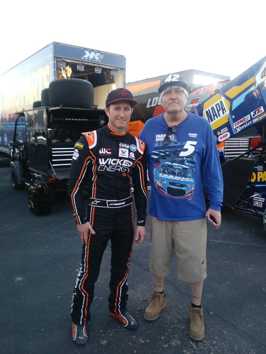 Johnnymills945's tweet photo. @kaseykahne day also known as 410 day. Wishing you another happy birthday young buddy and hope all is well with you and yours congratulations on completing another lap around the Sun and here's to many more good ones to come. 🍀⭐👍🏁 https://t.co/lpukQIOezU
