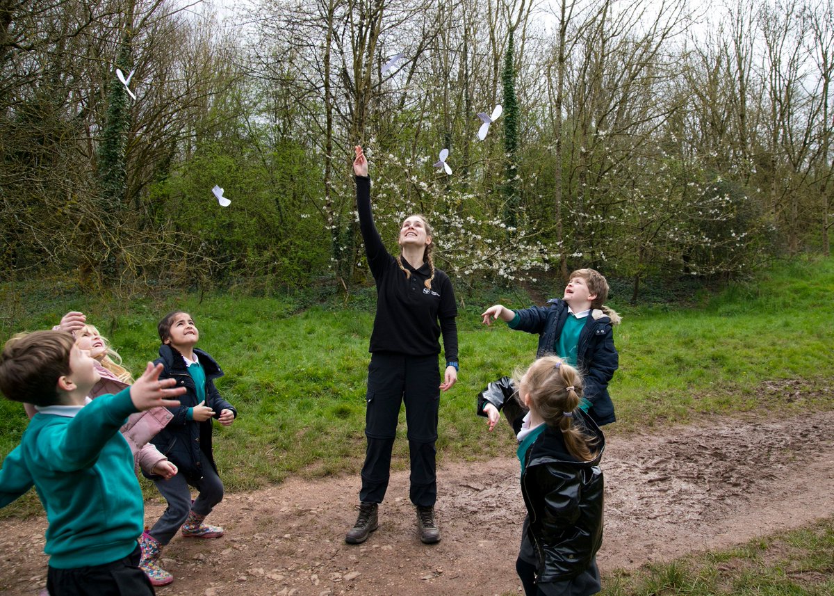 DWT's #Exeter Wildlife Champions day saw more than 70 children learning about our oceans and planting 300 trees. It's thanks #PostcodeLotteryPeople that DWT can help these young people #ConnectToNature and form wildlife councils at their schools. 📷 Eleni Vreony @PostcodeLottery