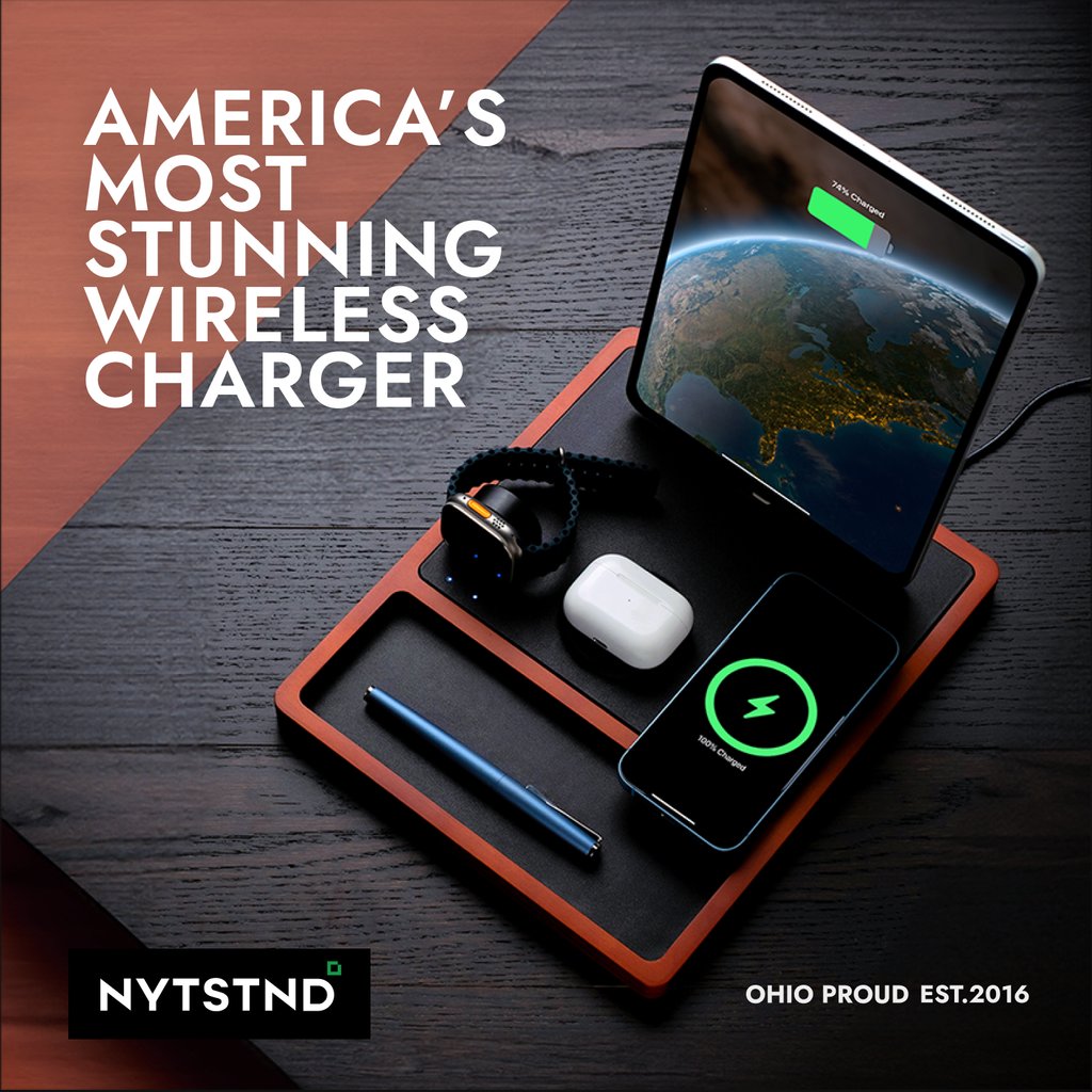 Bold statement?Perhaps. But it's not just us talking—it's years of stellar feedback from customers like you that crown us as America's most loved charger. 🏆 Your trust fuels our innovation.
nytstnd.com 

#nytstnd #qicharging #wirelesscharging #apple #iPhone #AirPods