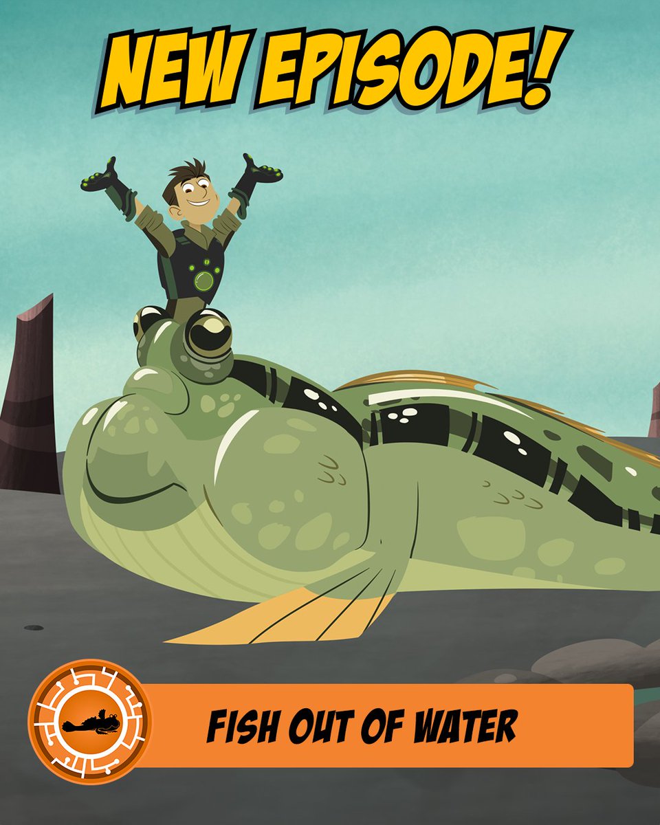 Calling all 🇨🇦 Creature Adventurers! Our latest Wild Kratts episode 'Fish Out of Water' and movie special 'Our Blue and Green World' are coming to @tvo! 'Fish Out of Water' airs on TV this Friday morning (12th April) and 'Our Blue and Green World' airs Monday, 22nd April (Earth