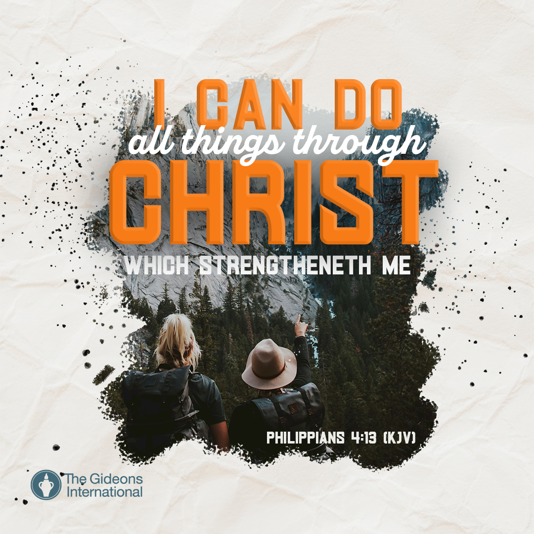 thegideons's tweet photo. We can find comfort in any situation because our Heavenly Father is with us. #thegideons #verseoftheday #assurance https://t.co/TpmE4vJJ2l