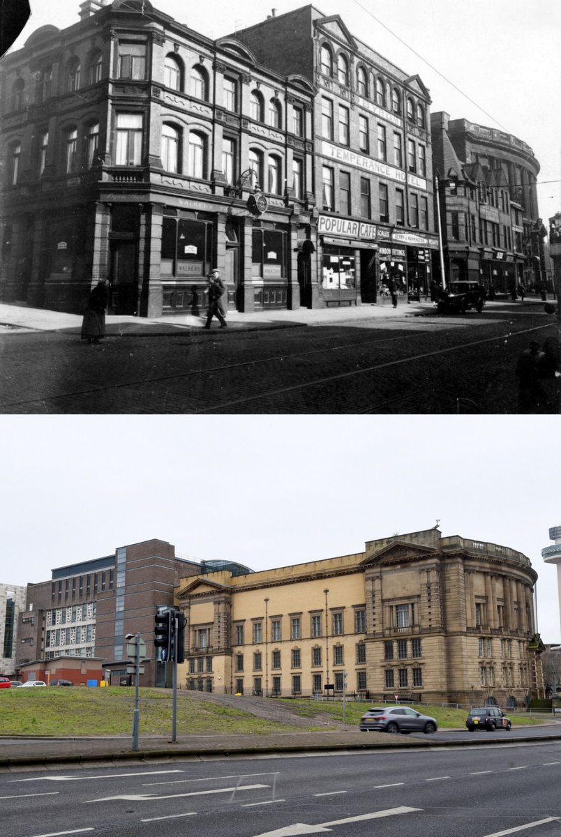 Byrom Street, 1930s and 2024