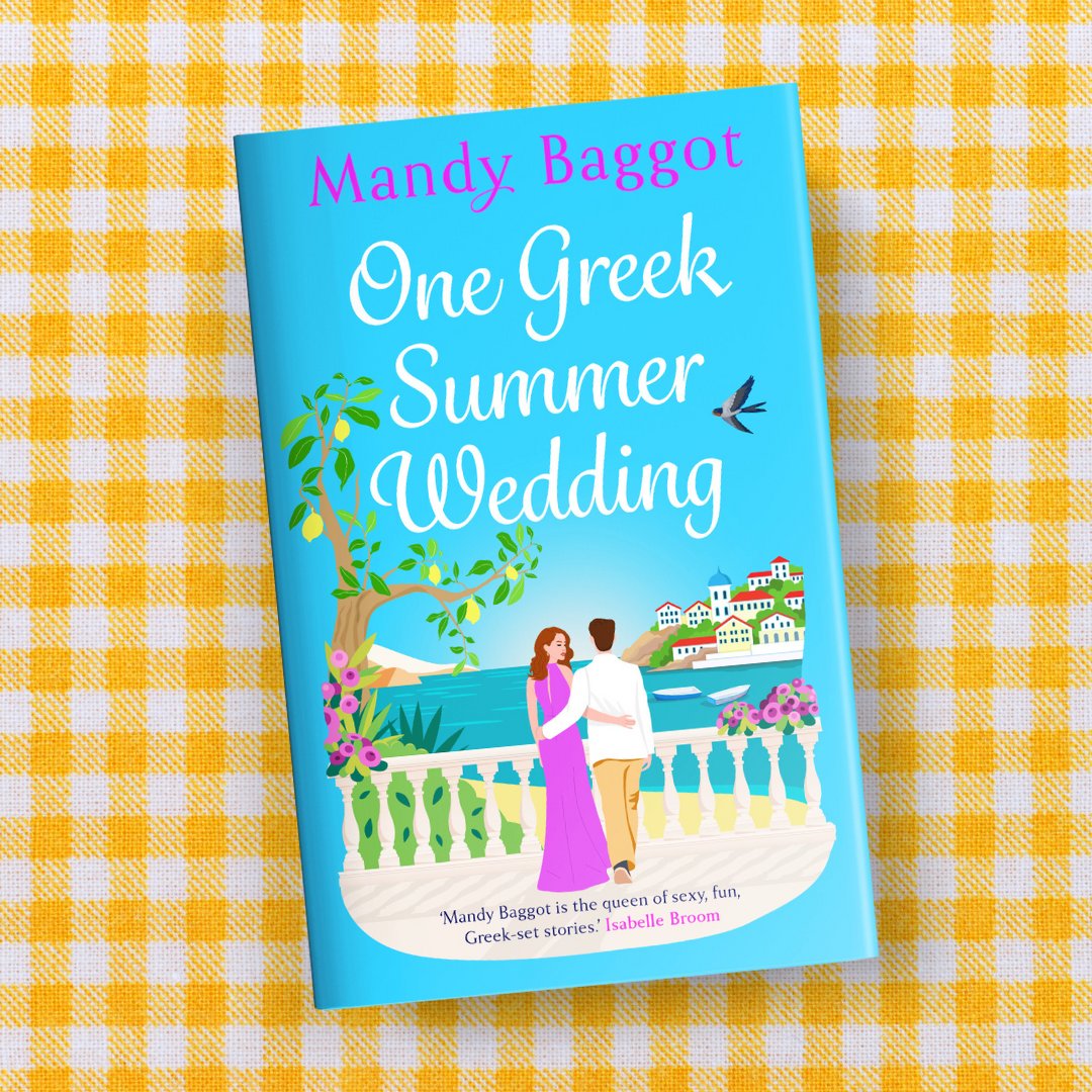 ✨ OUT NEXT MONTH ✨ #OneGreekSummerWedding is a new sun-drenched summer romance from bestseller @MandyBaggot, out on May 10th! 📖 Pre-order your copy today: mybook.to/OneGreekSummer…