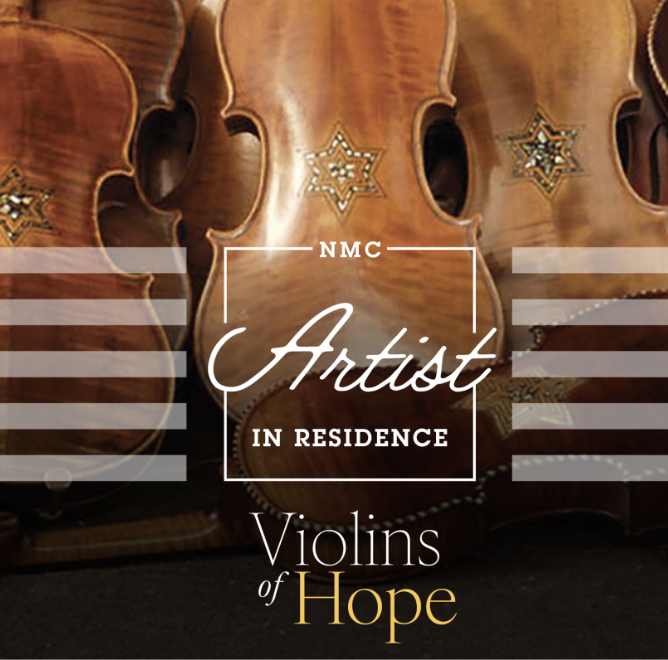 Applications are now open for the Violins of Hope Artist in Residence program at @nmc_canada in Calgary. One artist or group will have an opportunity to record with string instruments from the Violins of Hope collection. Apply by April 17: studiobell.ca/artist-in-resi…