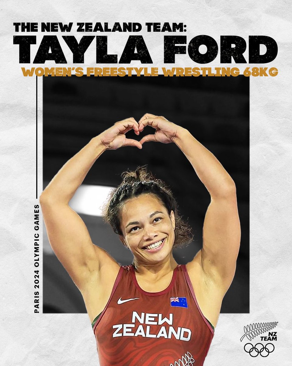Our first ever female wrestler selected for the Olympic Games 🌿

Tayla Ford making history 🖤

#EarnTheFern