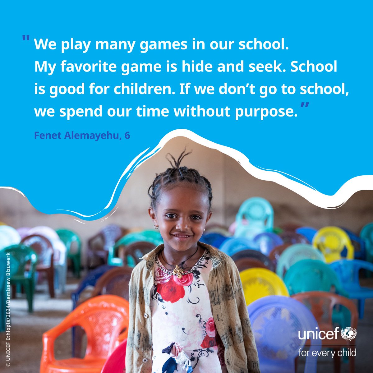 UNICEF tweet picture