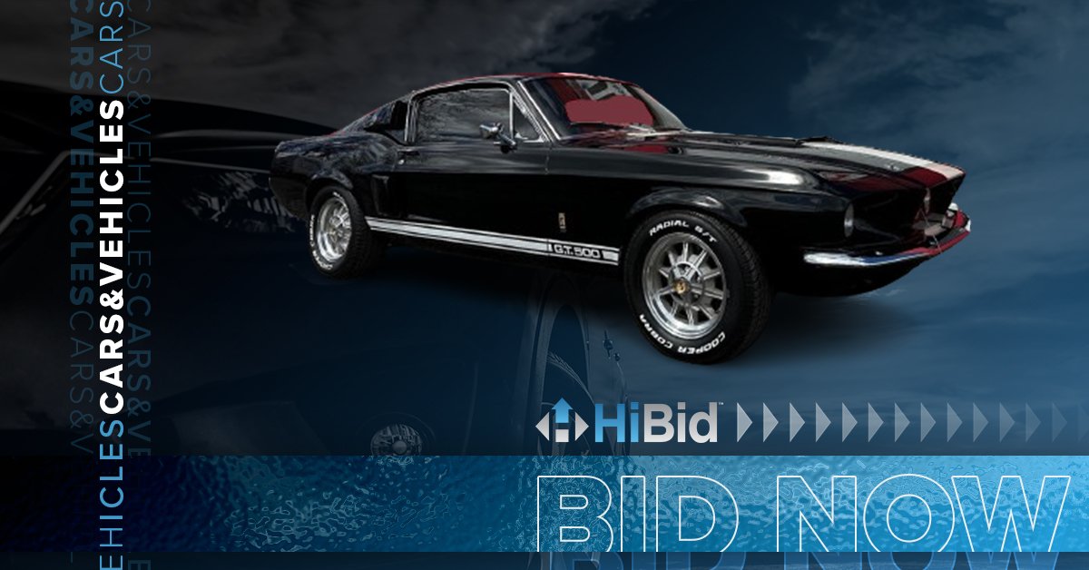 1967 Ford Mustang Shelby GT 500 Clone Restomod up for grabs at JRS Auctions 🚗💨 Online Auction Only - Ends: 4/14/24 Auction Info: tinyurl.com/fxzajdch 👈 #HiBid #HiBidAuctions #1967FordMustang #ClassicCars #FordMustang #OnlineCarAuction #Bid