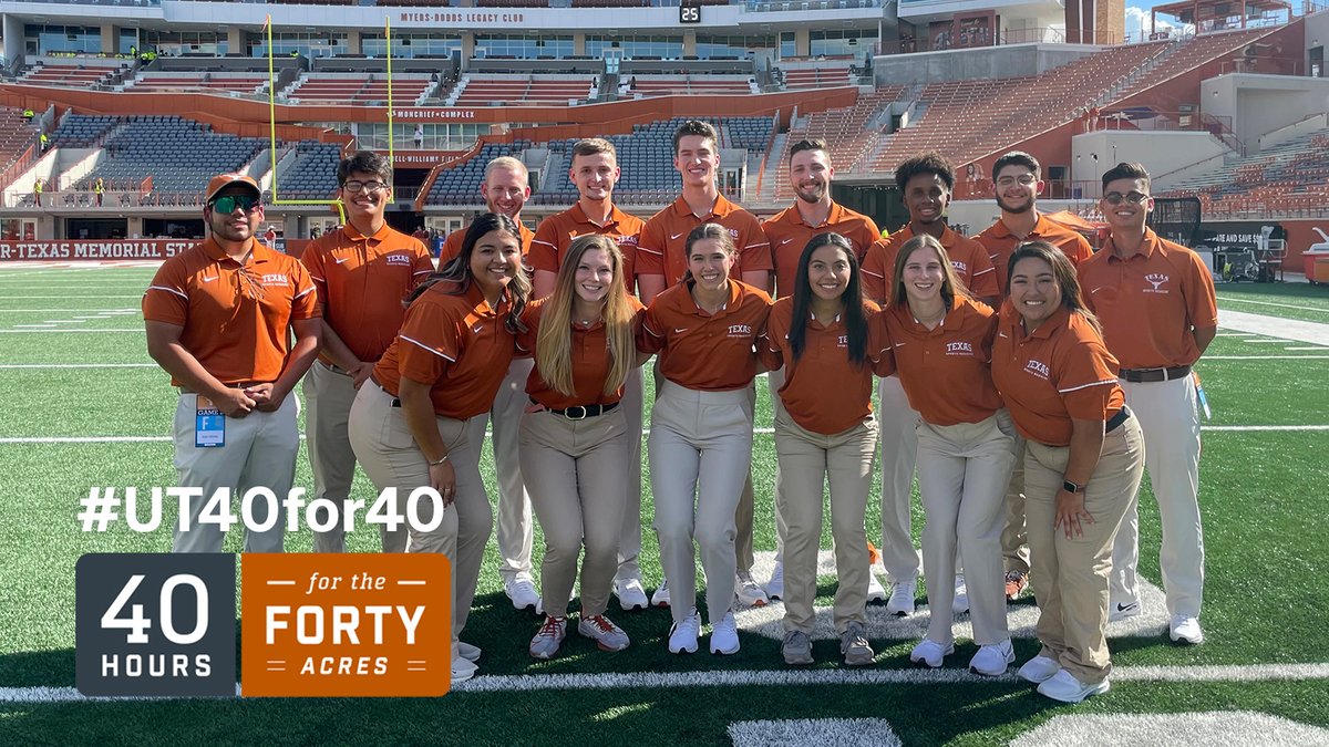 What starts here, changes sport. Your gift provides opportunities for Longhorns to grow, connect and succeed. This #UT40for40, give to the @LATSAtweets student org to support aspiring Athletic Trainers and their future beyond the Forty Acres: bit.ly/3vJ20FF