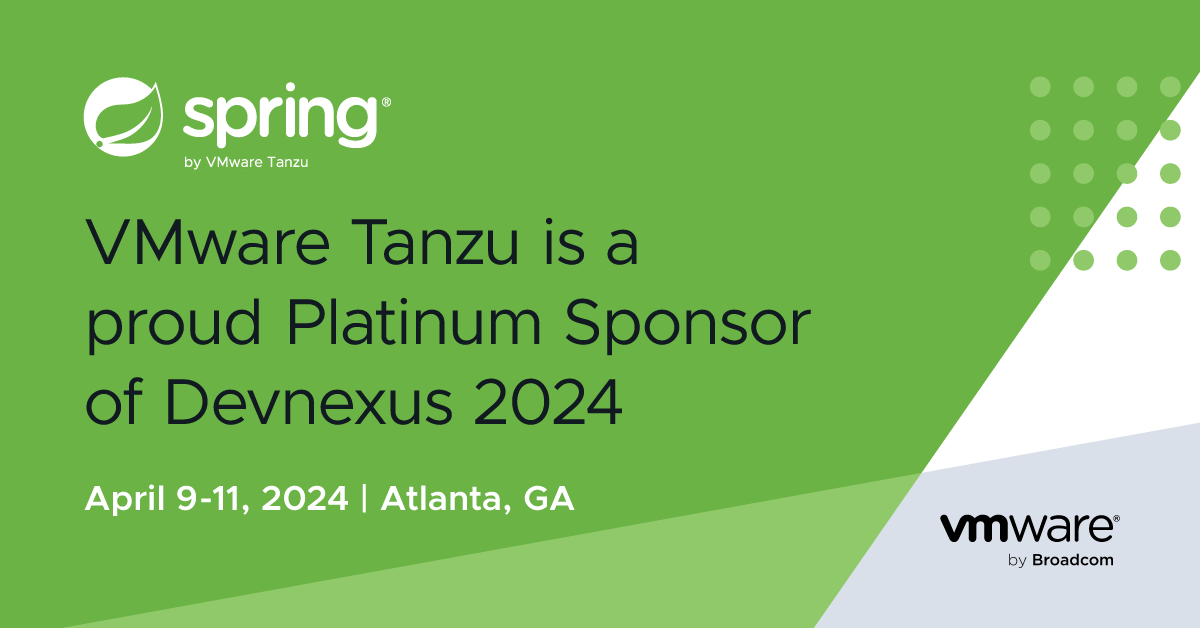 Are you at @devnexus in Atlanta, GA? Visit us at Booth #36 and get the low down from our #spring and #java experts.