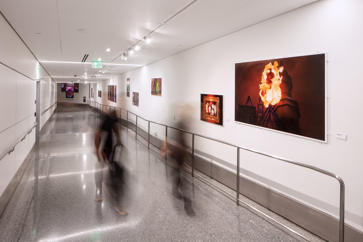 Don’t miss your chance to see Peter Wu+’s (@doctor_wu) multimedia installation, 'Wonderland II,' before it leaves Terminal 1 later this month! No matter your destination, LAX's art program can enrich your journey. Learn more at lax.to/PeterWuT1. #ArtAtLAX