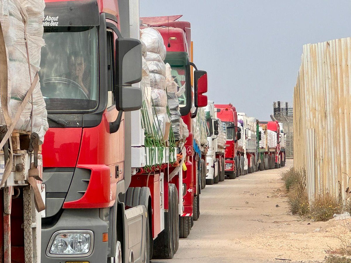 Aid for Gaza - Apr. 10 summary: 🚚 306 aid trucks inspected and transferred to Gaza. ✈️390 packages carrying hundreds of thousands of meals airdropped over northern Gaza. 41 aid trucks to northern Gaza, out of which 30 by the private sector and 11 @WFP.