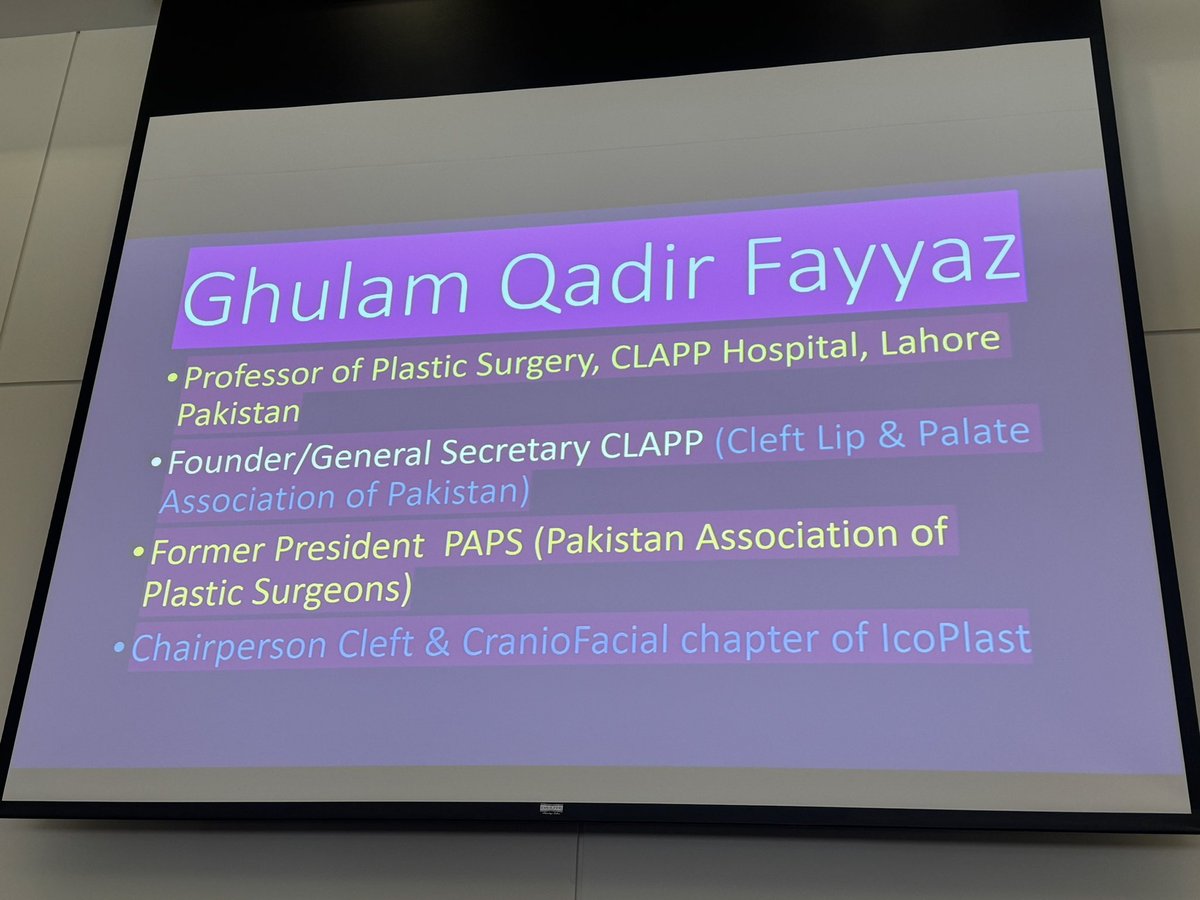 The first #globalsurgery visiting lectureship with Professor Ghulam Qadir Fayyaz from Lahore, Pakistan was inspiring! He highlighted the importance of working with efficient teams, never leaving patients behind, and that mission trips should not be for training.