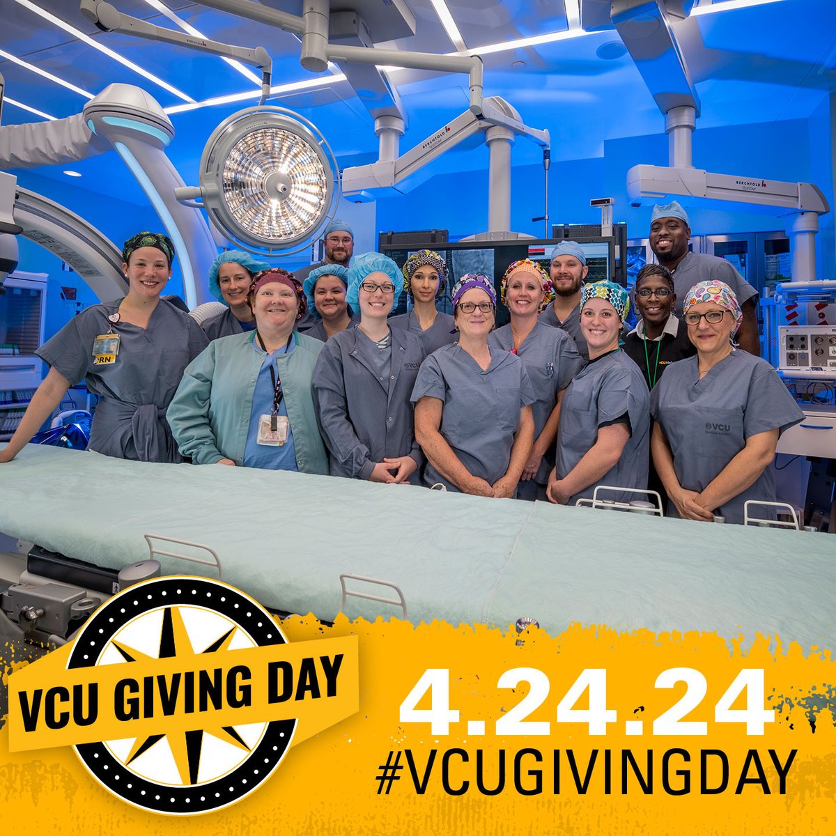 #VCUGivingDay is coming up on April 24th.🎁 Every donation, no matter how big or small, can make a life-changing difference. Join us in supporting the Pauley Heart Center as we work together to bring hope, healing, and care to those in need.❤️Click here: go.vcu.edu/phcgd24