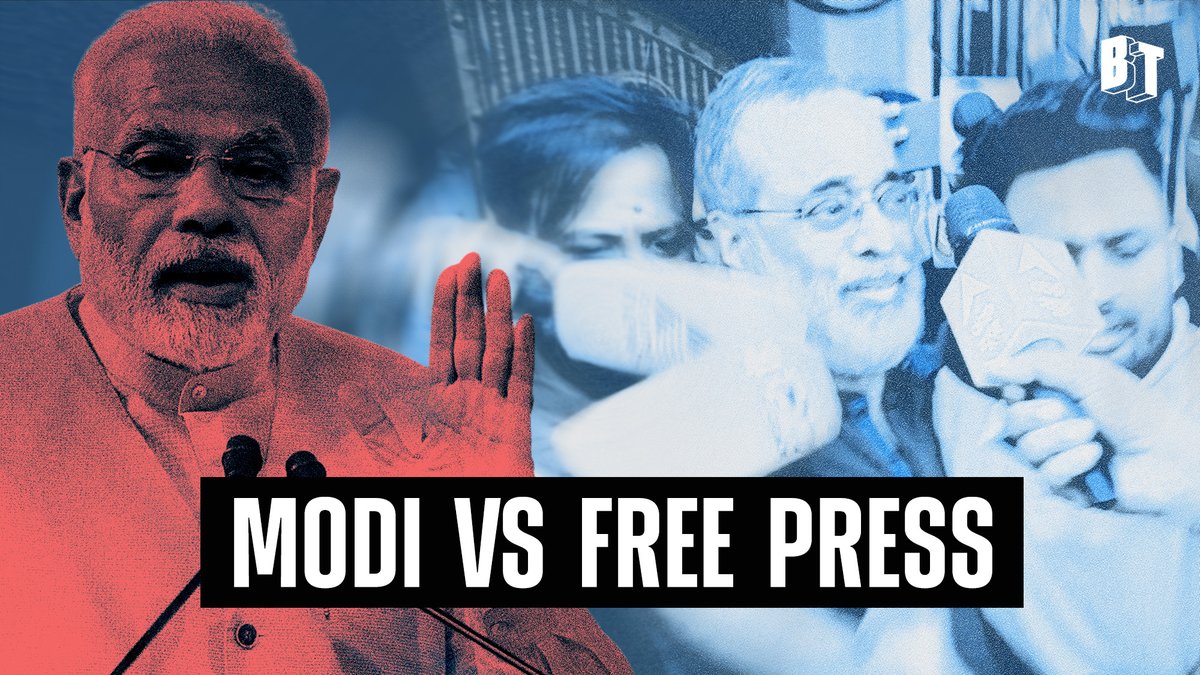 The Indian gov't is trying to shut down one of the country’s biggest progressive news outlets.

Over 8,000 pages of false charges against Newsclick accuse it of stirring domestic unrest on behalf of the Chinese government.

@EugenePuryear explains: youtu.be/fvP12MXI2jg