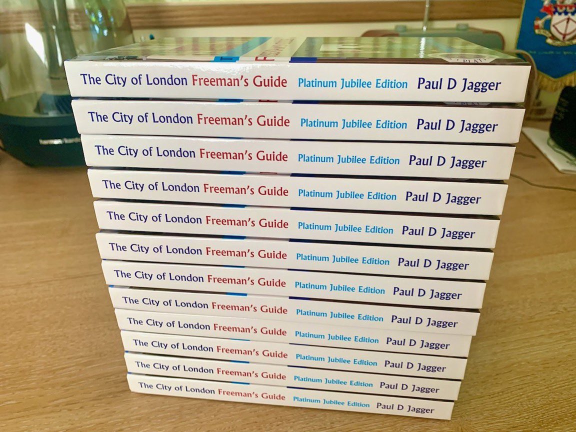 Thank you to the @tallowchandlers Company for placing a bulk purchase order for The City of London Freeman’s Guide