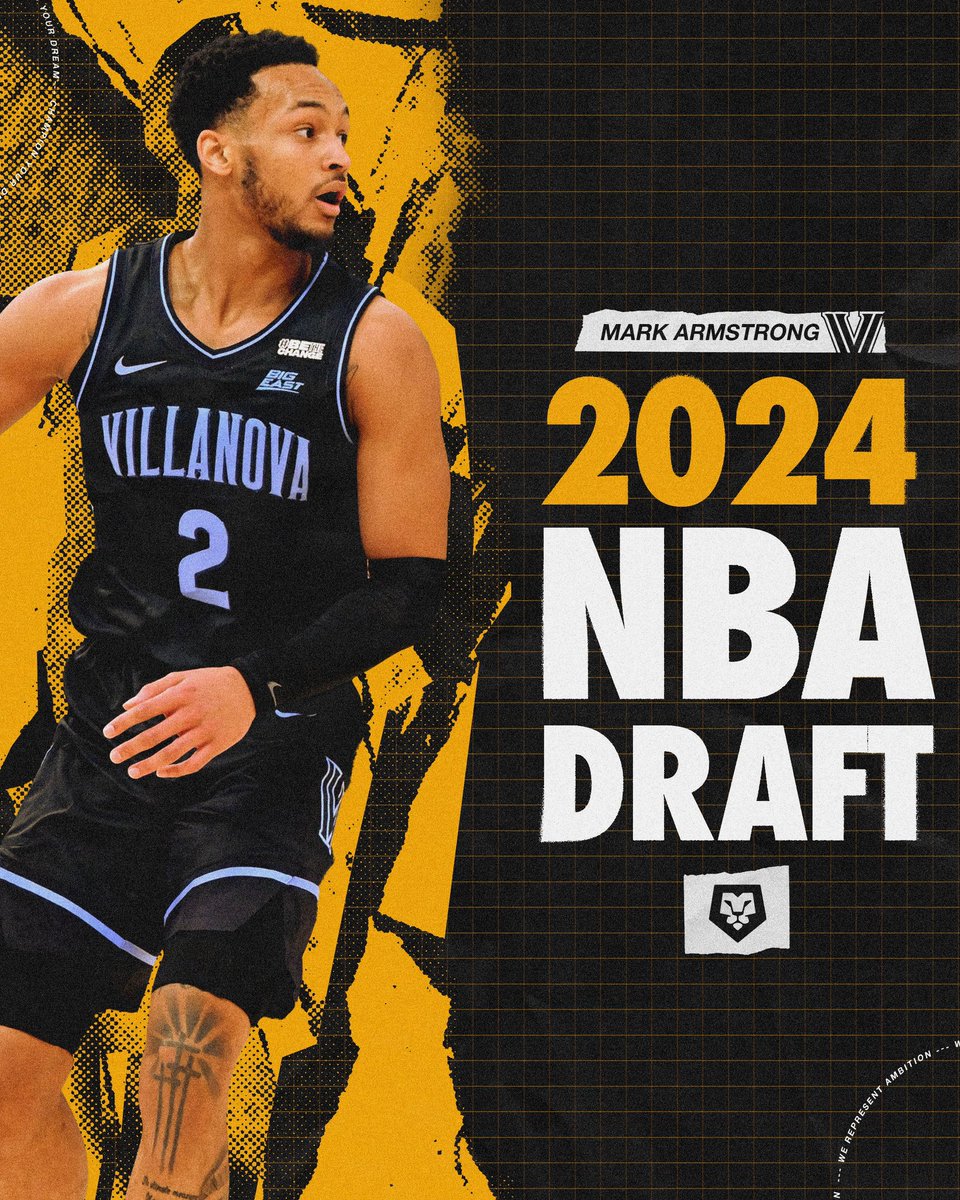 Mark Armstrong has officially declared for the 2024 NBA Draft! Mark is testing the waters and will maintain his college eligibility. #WeRepresentAmbition