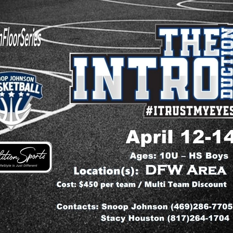 🚨🚨🚨🚨🚨🚨🚨🚨🚨🚨🚨🚨🚨🚨 'The Introduction ' April 12-14, 2024 Site: IMPACT Center Arlington, TX Schedule is Live !!!! basketball.exposureevents.com/218175/the-int… (basketball.exposureevents.com/218175/the-int…)