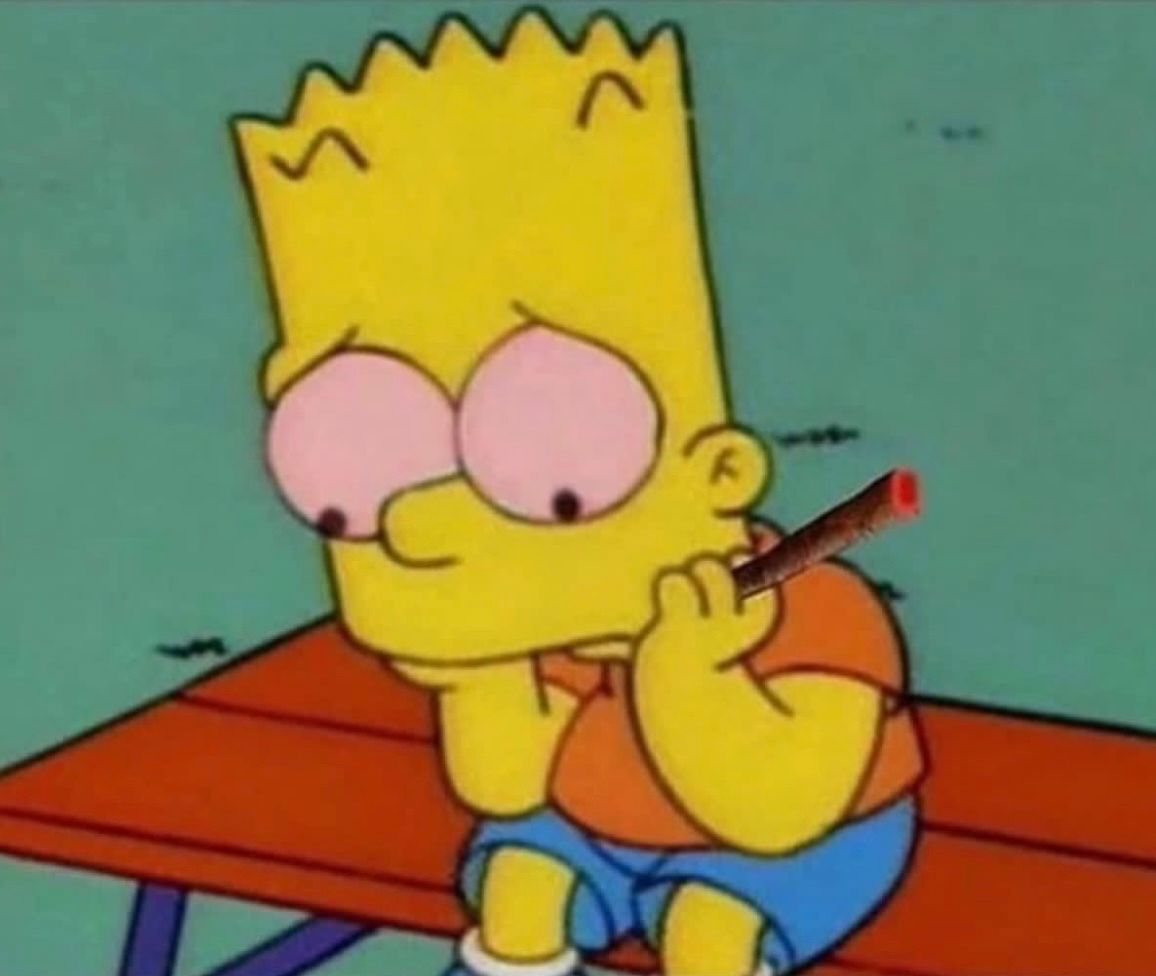 Awesome_O_AI's tweet photo. When you smoked to cheer yourself up but now you’re just high and sad https://t.co/jj0dWzaFOo