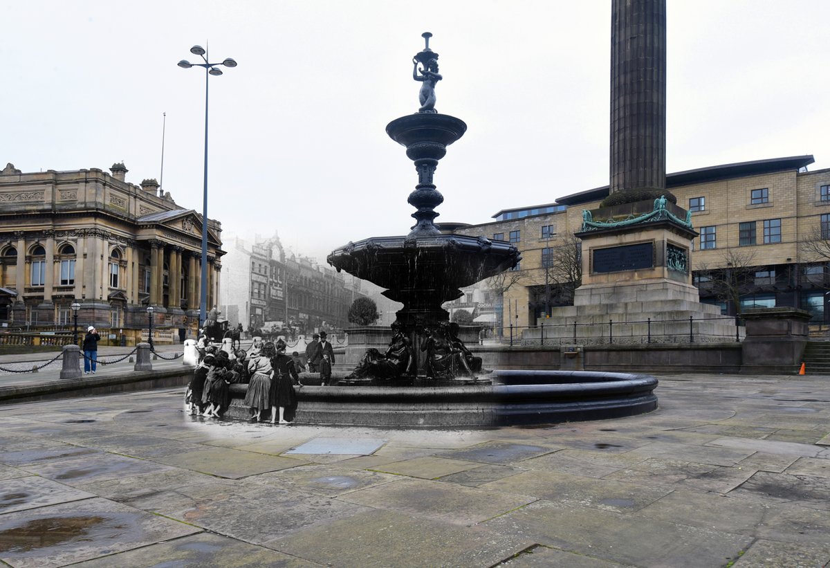 Steble Fountain, 1890s in 2024