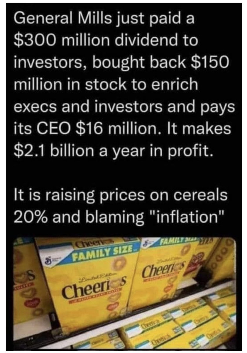 Record inflation caused by the pandemic has long since cooled off, but Greed-flation remains persistent as corporations shamelessly continue to keep prices high to gouge Americans while driving record profits for themselves 👇 Read more here: bit.ly/4418fBG…