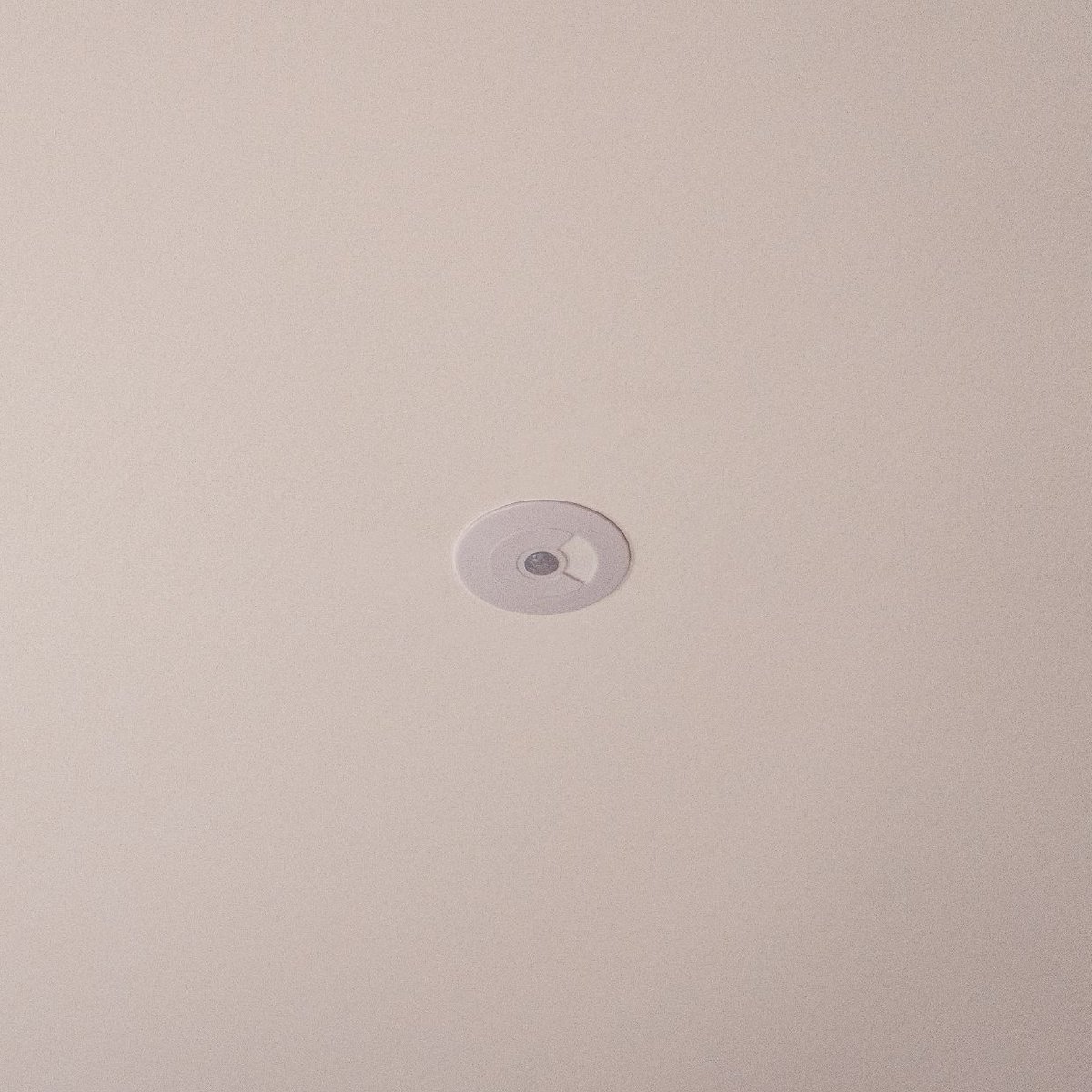 Subtle and stylish, the Motion Sensor 360 - Volt Free protrudes less than 3.5mm from the ceiling. #KNX #control4 #lutron #loxone #crestron #avtweeps #tech #ukmfg #smarterhomes #smarthometechnology #smarthome #lighting #integratedtechnology #smarttech #homeautomation #rti