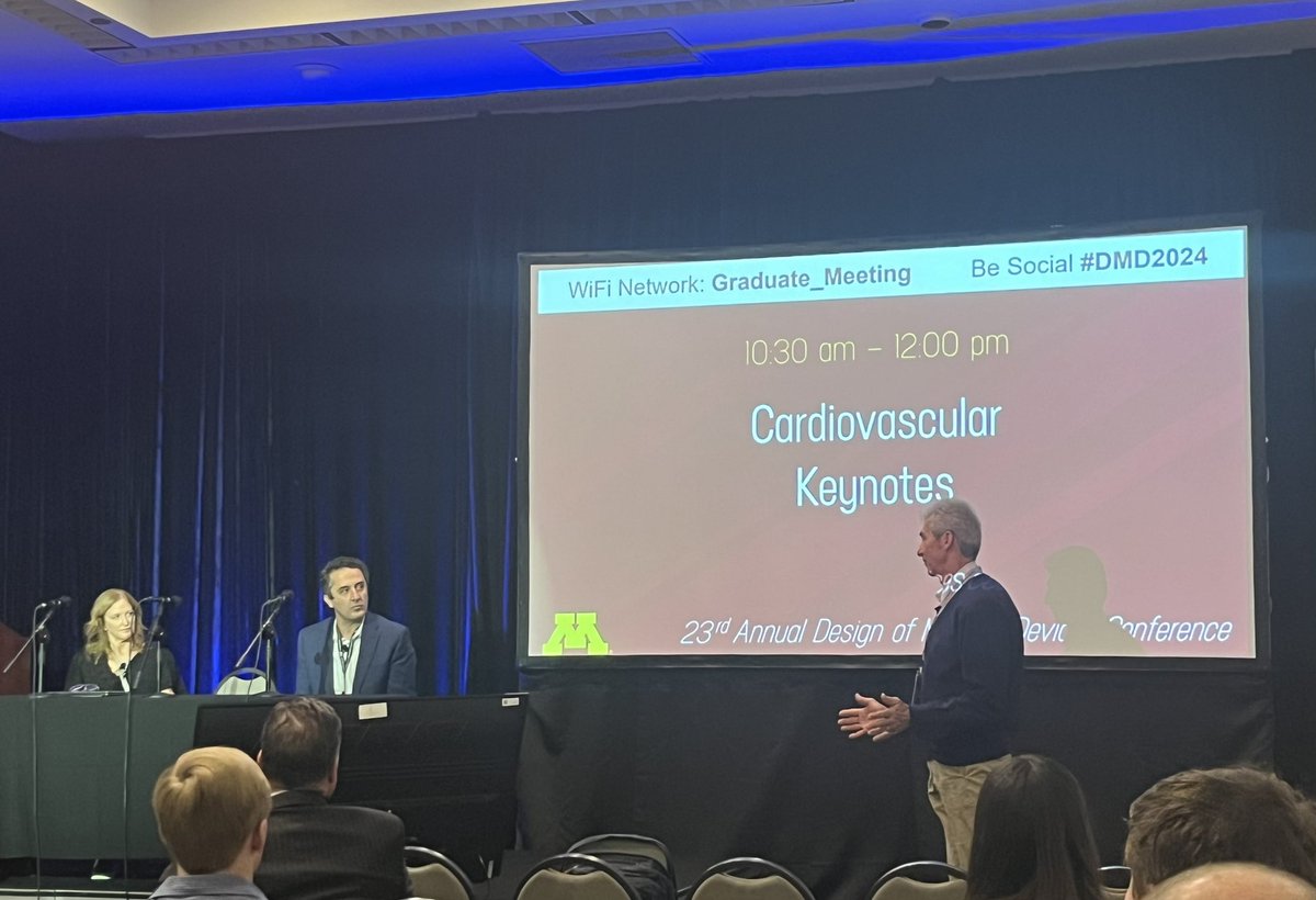 Dr. Paul Iaizzo leading an exciting Cardiovascular Keynote session at the DMD conference #DMD2024 #IEMInnovationWeek2024