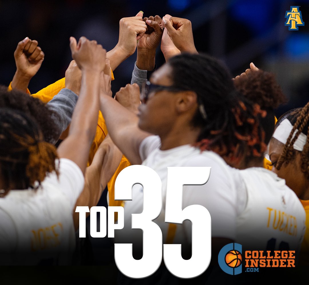 North Carolina A&T women’s basketball received nine votes in the final collegeinsider.com mid-major top-25 poll 👉🏽 That means voters believe @LadyAggieBall is among the top-35 mid-majors in all of Division I basketball! #AggiePride
