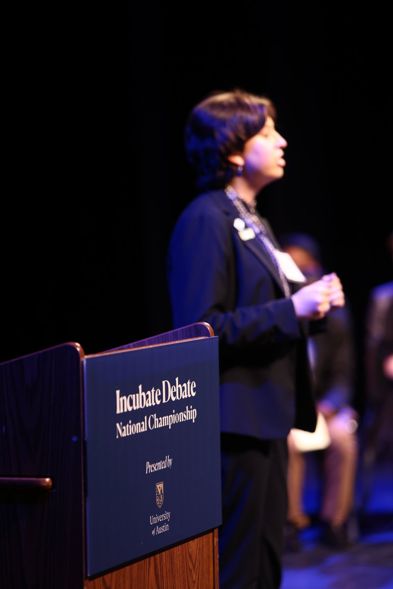 Director of Admissions Stephen Asoli recently had the honor of judging @Incubatedebate's National Championship in Jacksonville, Fla. UATX supports communities of excellence based on civil discourse and the lively clash of ideas. Apply today: uaustin.org/apply