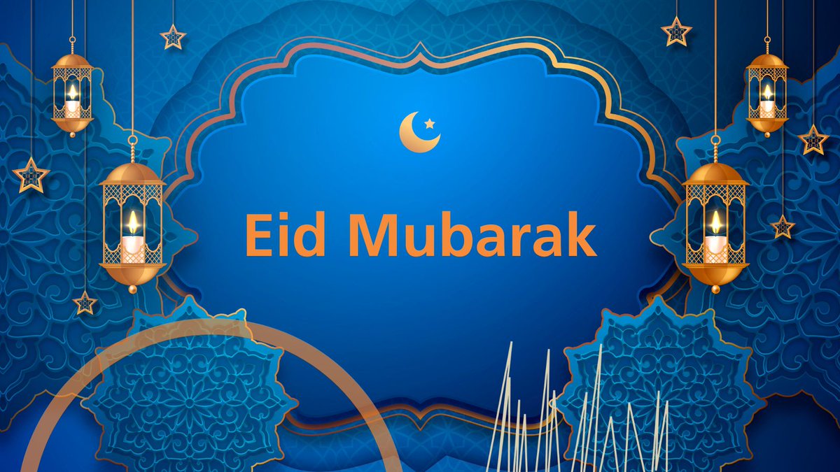 Eid Mubarak to all of our patients, staff and friends. We wish all those celebrating the end of Ramadan a joyful time with their friends and families.💙 #EidMubarak #EidAlFitr